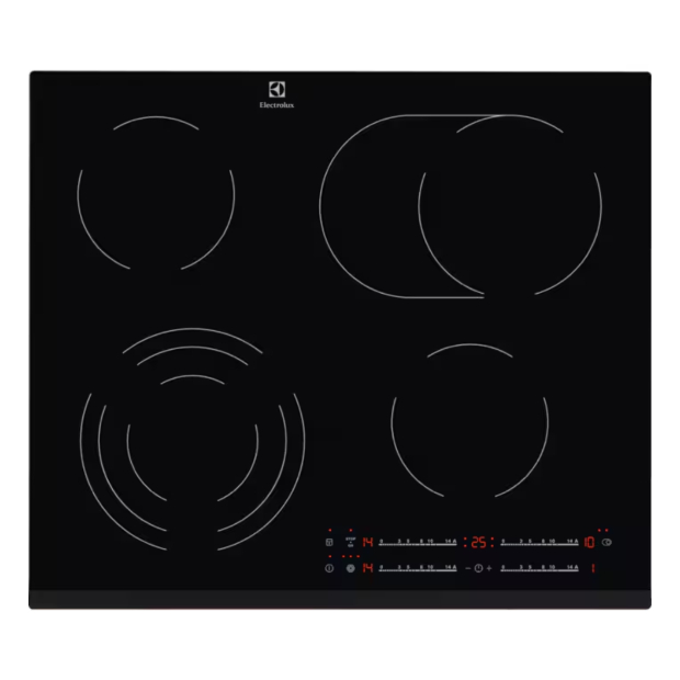 Варильна поверхня електрична Electrolux EHF6547FXK 0