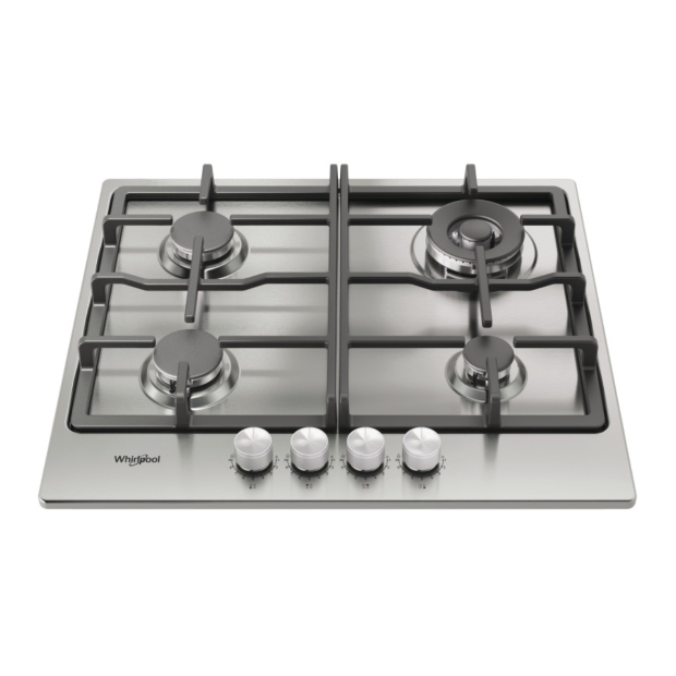 Варильна поверхня газова Whirlpool TKRL 661 IX EU 0