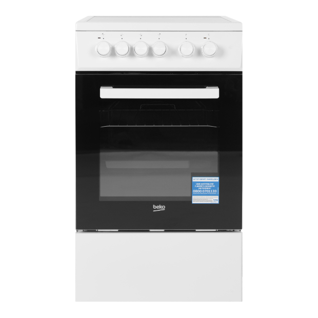 Кухонна плита електрична Beko FSS57000GW 0
